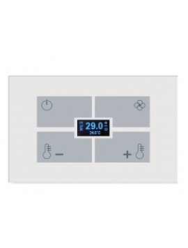 Termostato e Umidostato KNX per scatola 503 Bianco BX-F-RWTU