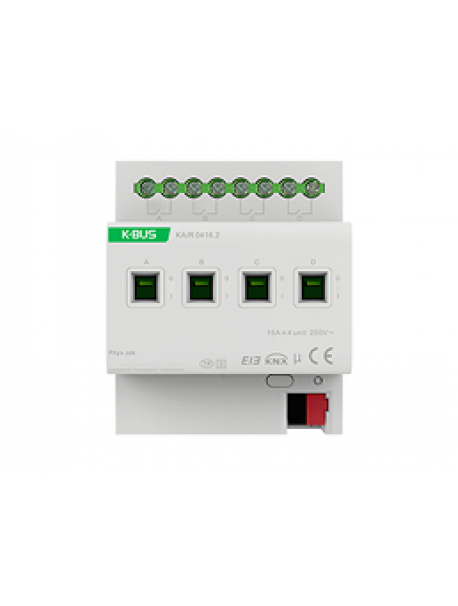 KNX Secure Switch output 16A 4 ch ARSA-04/16.S