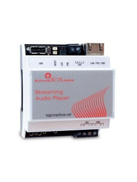 Streaming audio Player with amplifier AUDIO-DINSTAp