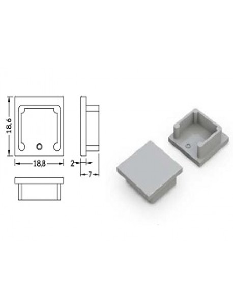 SMART16 ending silver (2pcs)